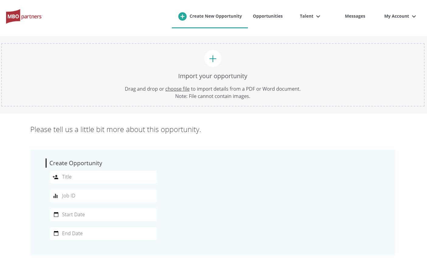 create opportunity create opportunity