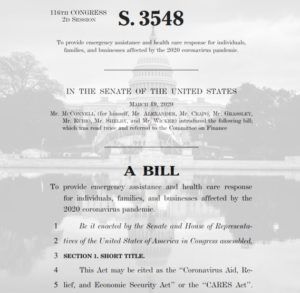 Cares act bill