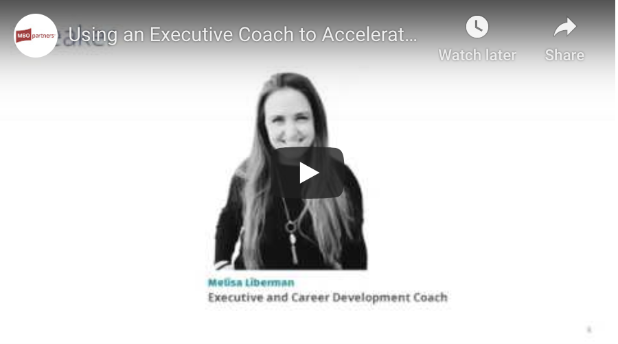 Using an executive coach
