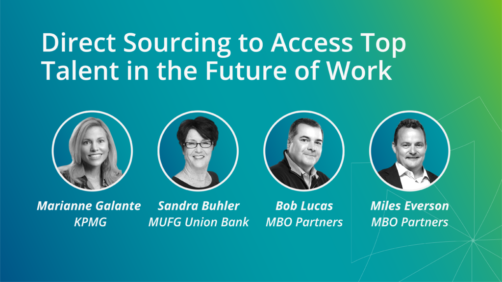 Direct Sourcing to Access Top Talent in the Future of Work