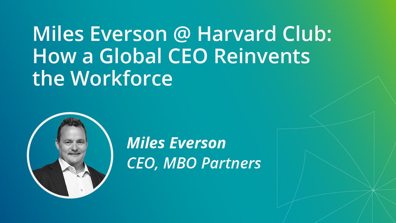 MBO - Miles Everson @ Harvard Club of Boston