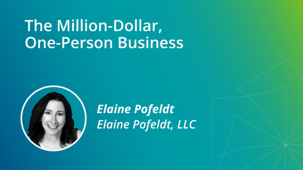 The Million-Dollar, One-Person Business
