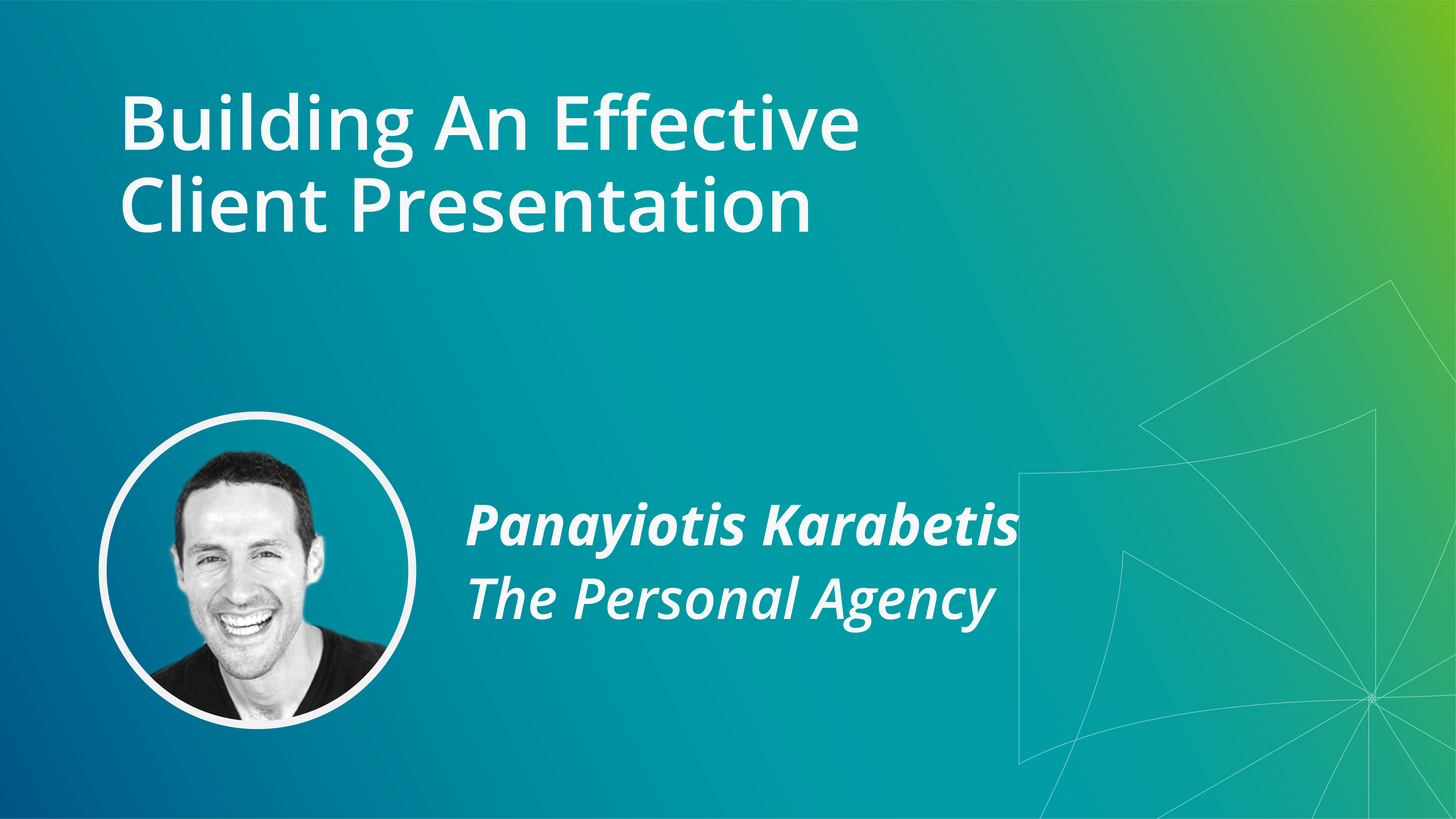 Building An Effective Client Presentation