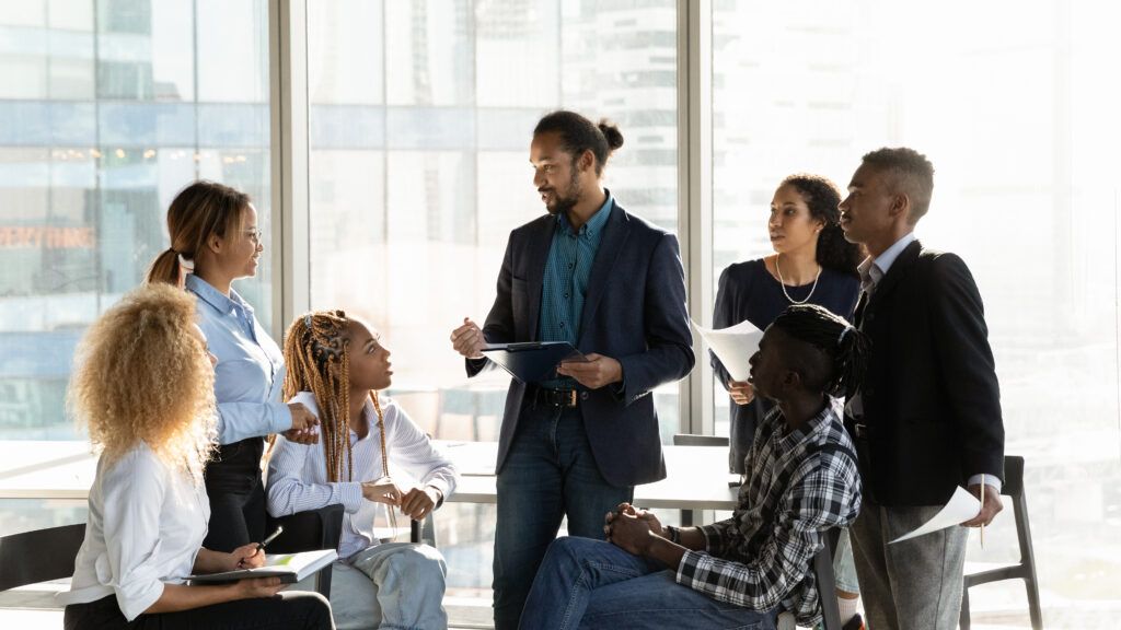 consultants in office