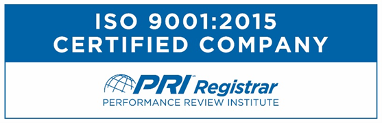 PRI ISO 9001 logo